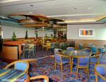 ID 2811 AURORA (2000/76152grt/IMO 9169524) - The Orangery buffet located aft of the Crystal Pool on the Lido Deck.